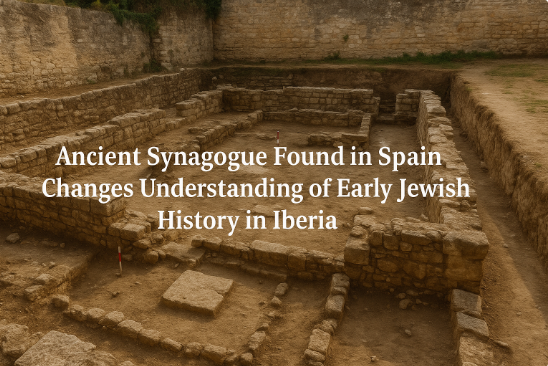 Ancient Synagogue Found in Spain Changes Understanding of Early Jewish History in Iberia